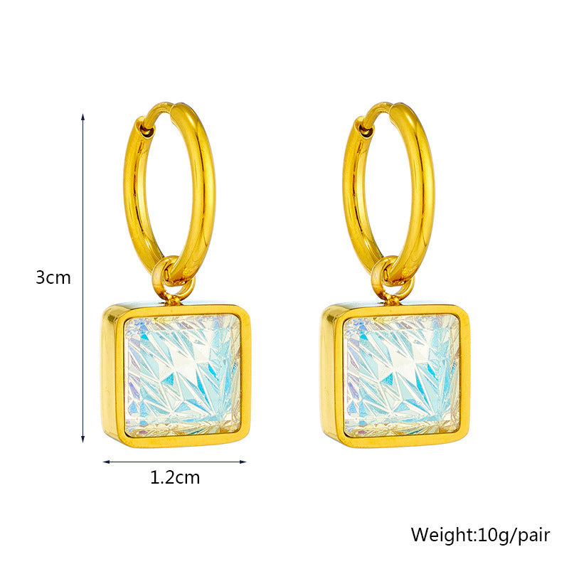 drop-shaped-square-color-zircon-pendant-gold-eardrop-earring