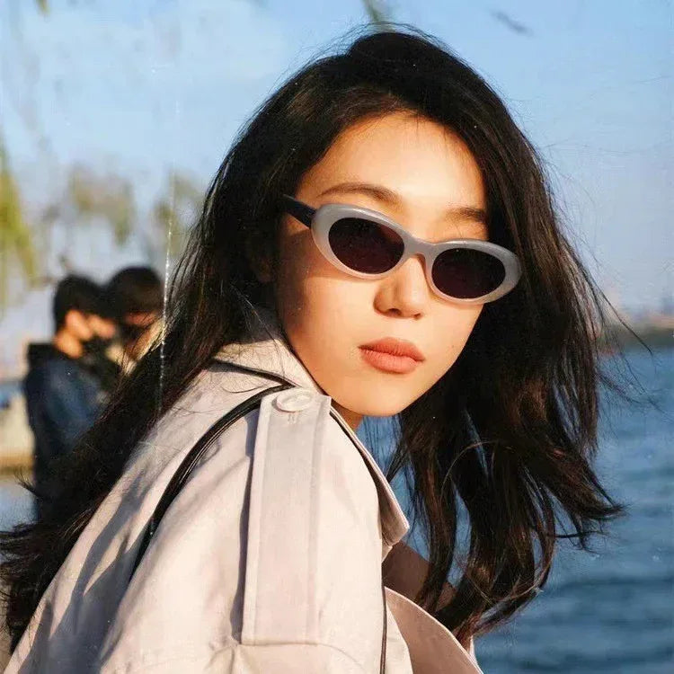Women's Retro Small Hip-hop Small Frame Sunglasses - Viexta