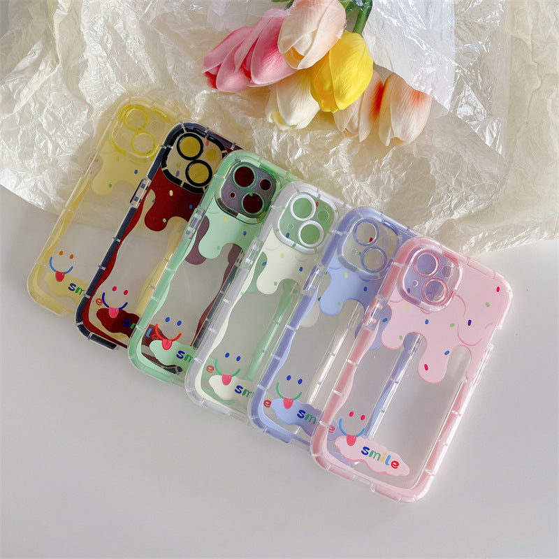 Colorful Melting Ice Cream iPhone Case