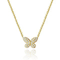 Butterfly Titanium Steel Versatile Simple Necklace - Viexta