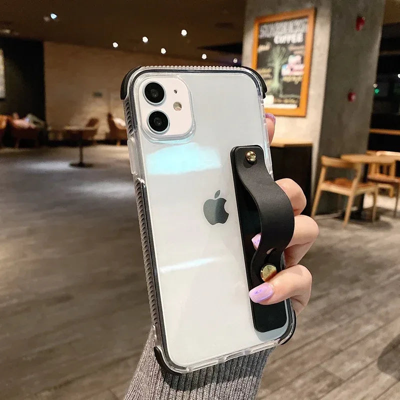 Transparent Anti-fall Mobile iPhone Protective Cover - Viexta