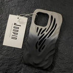 Titanium Gray Wind Hollowed iPhone Cases - Viexta