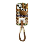 Vintage Brown Rabbit iPhone Case - Viexta