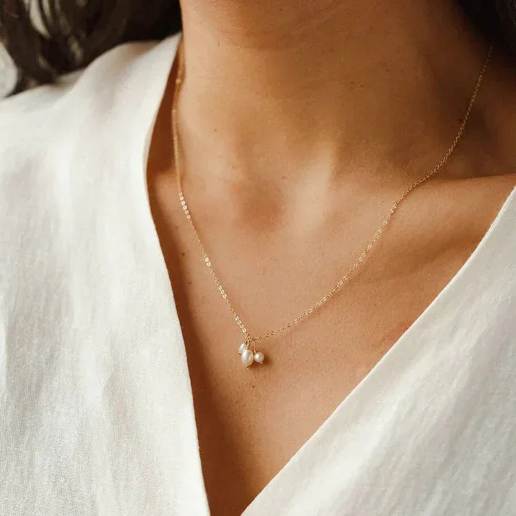 Baroque Pearl Necklace - Viexta