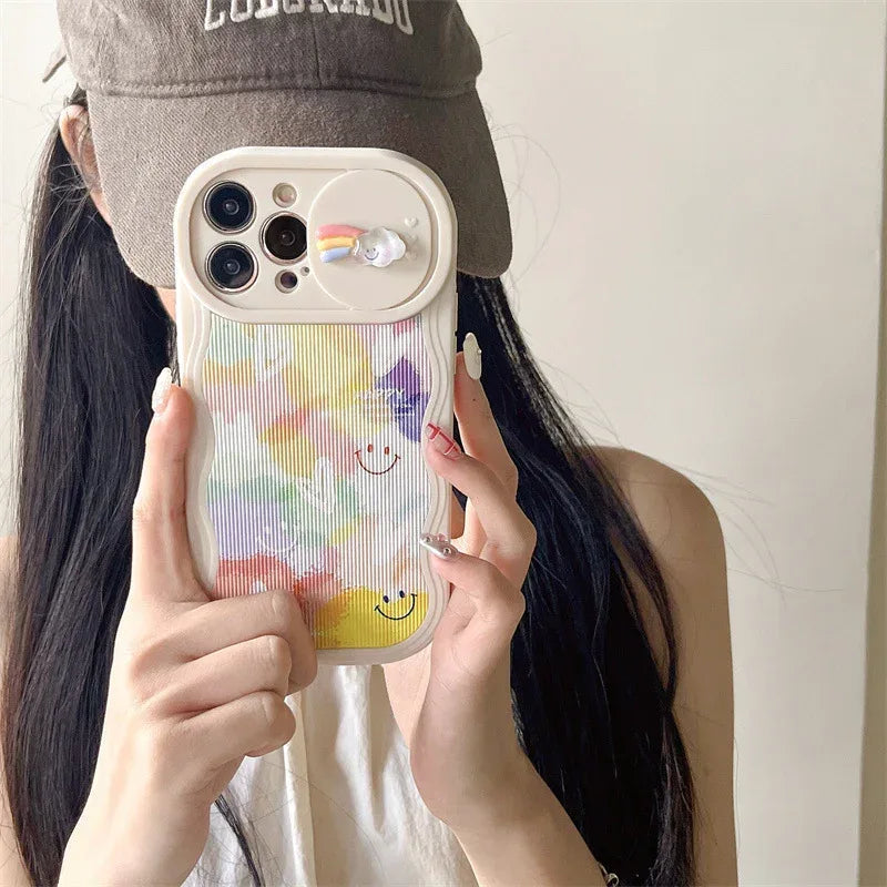 Graffiti Color Sliding Window iPhone Case - Viexta
