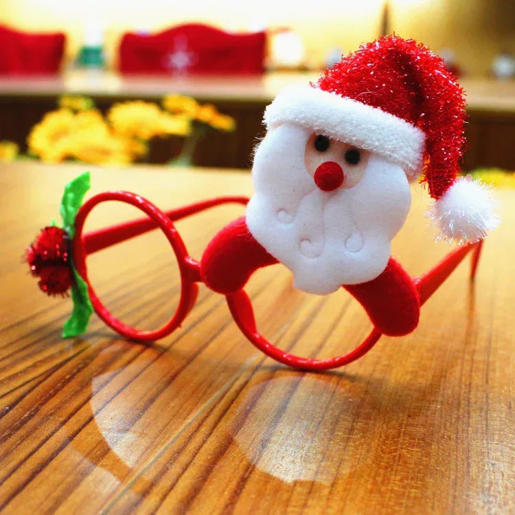 Christmas glasses frame - Viexta