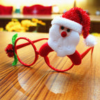 Christmas glasses frame