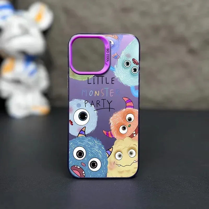 little-monster-cartoon-iphone-case - Viexta