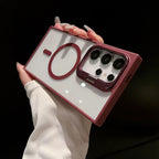 magnetic-lens-frame-metal-bracket-iphone-case - Viexta