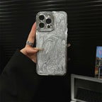 Cement Gray Mirror iPhone Case - Viexta