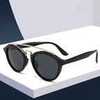 Womens Classic Narrow-Frame Dual-Beam Sunglasses - Viexta