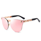 Skull metal sunglasses - Viexta