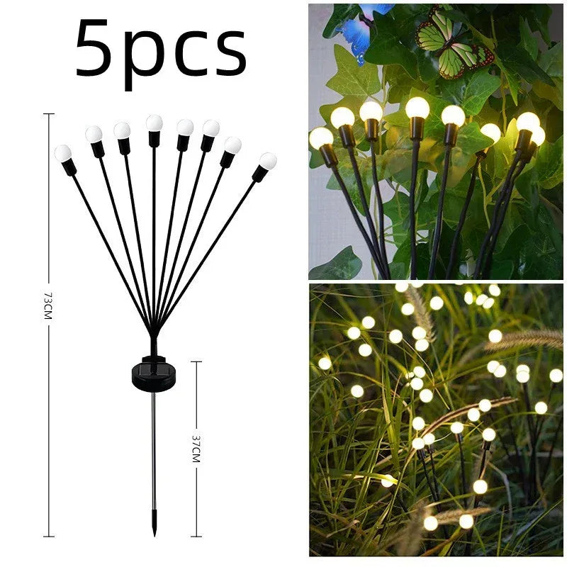LED Pneumatic Firefly Ground Plug-in Lamp - Viexta