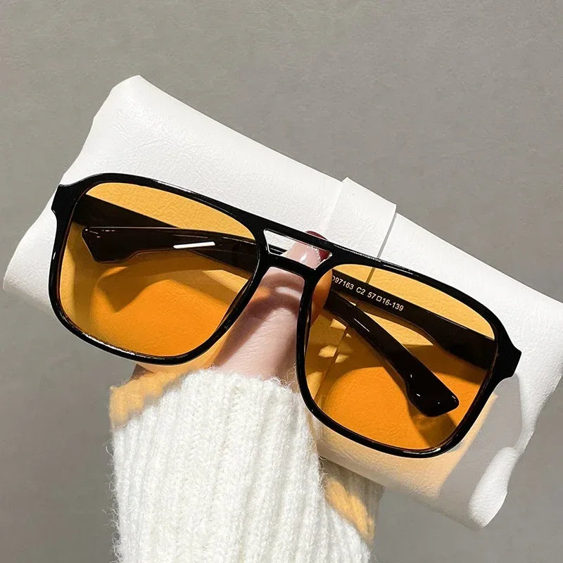 double-beam-wear-business-sunglasses - Viexta