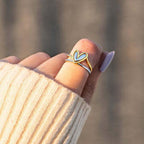 Ana Sterling Silver Love Ring - Viexta