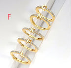s925-sterling-silver-micro-inlaid-letters-ring - Viexta