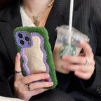 plush-patch-mirror-iphone-case - Viexta