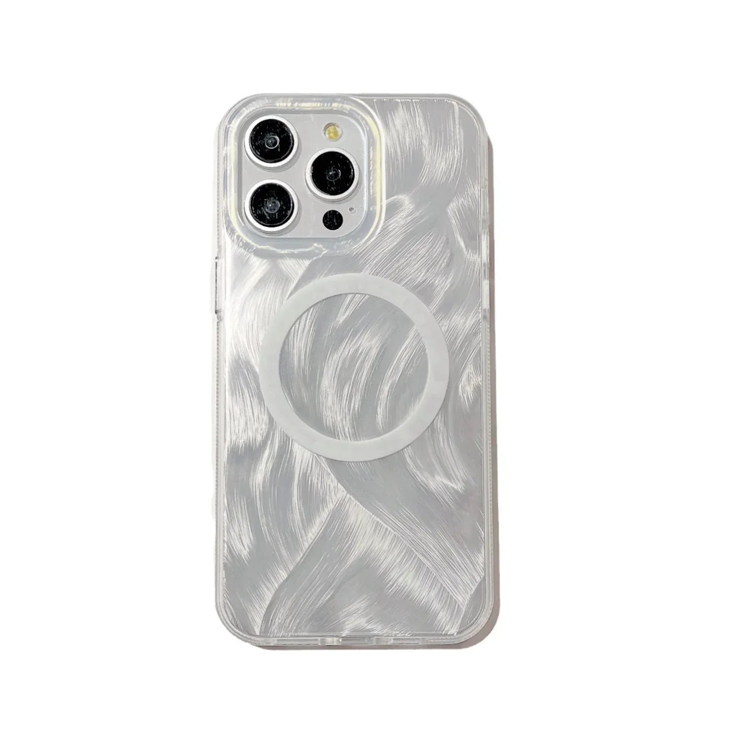 Laser Feather Yarn iPhone Case - Viexta