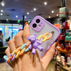 bear-bracelet-silicone-iphone-case - Viexta