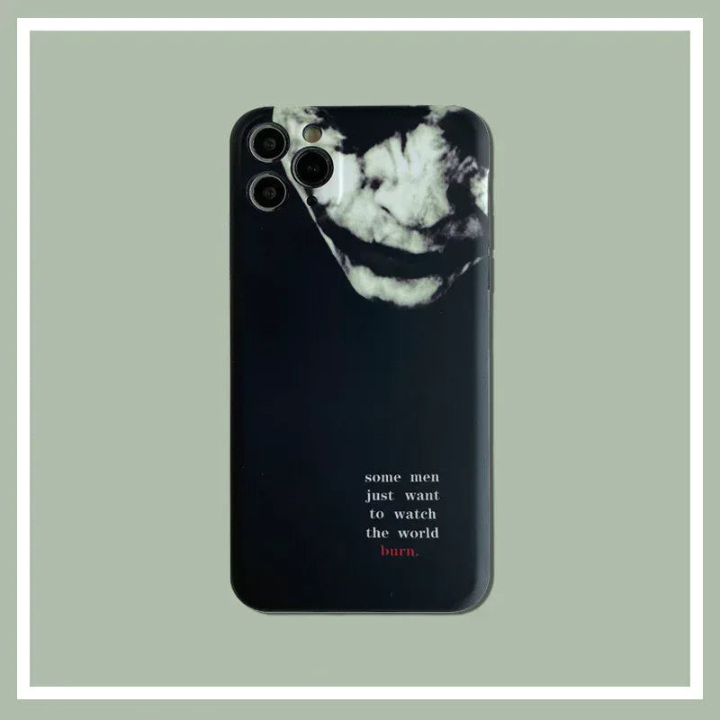 Clown frosted iPhone case - Viexta