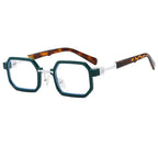 Hip Hop Small Square Box Exquisite Sun Glasses - Viexta