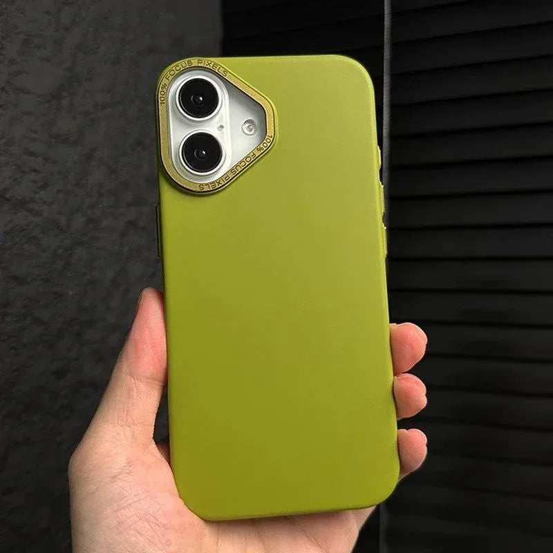 metal-large-hole-ultra-thin-frosted-iphone-case - Viexta