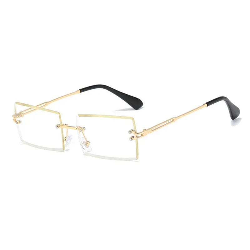 Frameless Cut Edge Sunglasses - Viexta