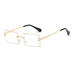 Frameless Cut Edge Sunglasses - Viexta