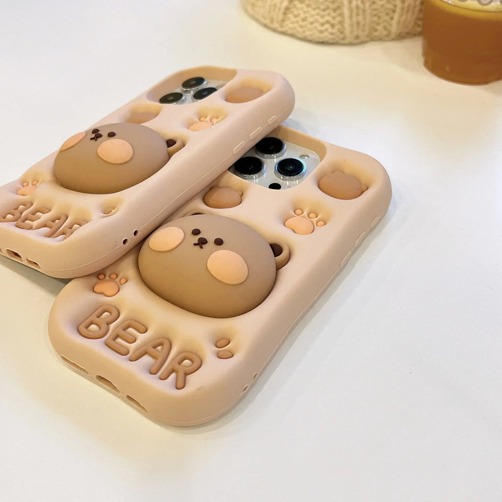 Silicone Bear iPhone Case - Viexta