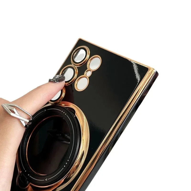 Magnetic Rotating Protective iPhone Case - Viexta