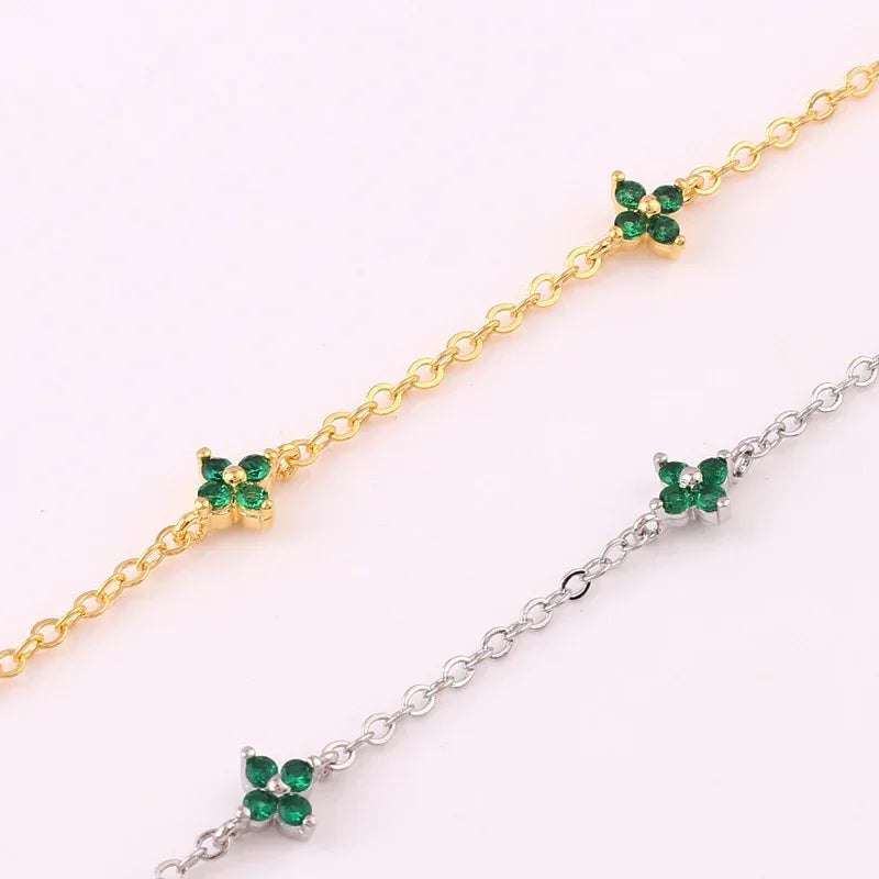 blue-flower-necklace - Viexta