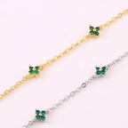 blue-flower-necklace - Viexta