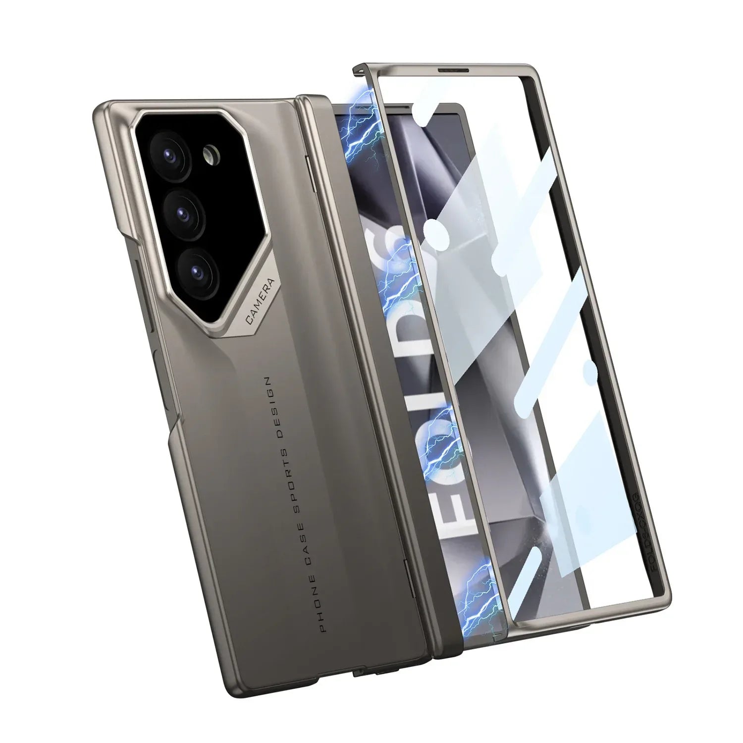 Frosted Hard Shell Ultra-thin Magnetic iPhone Case - Viexta
