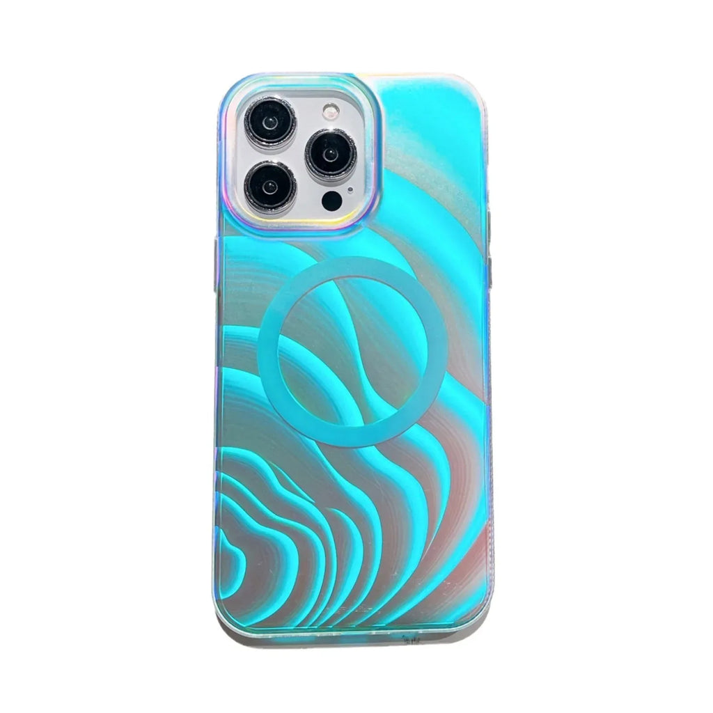 Laser Feather Yarn iPhone Case - Viexta