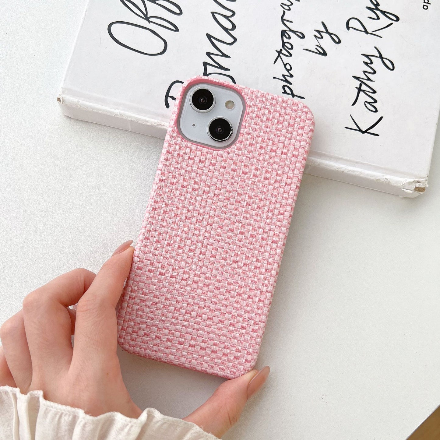 Woven Plaid Mobile iPhone Case