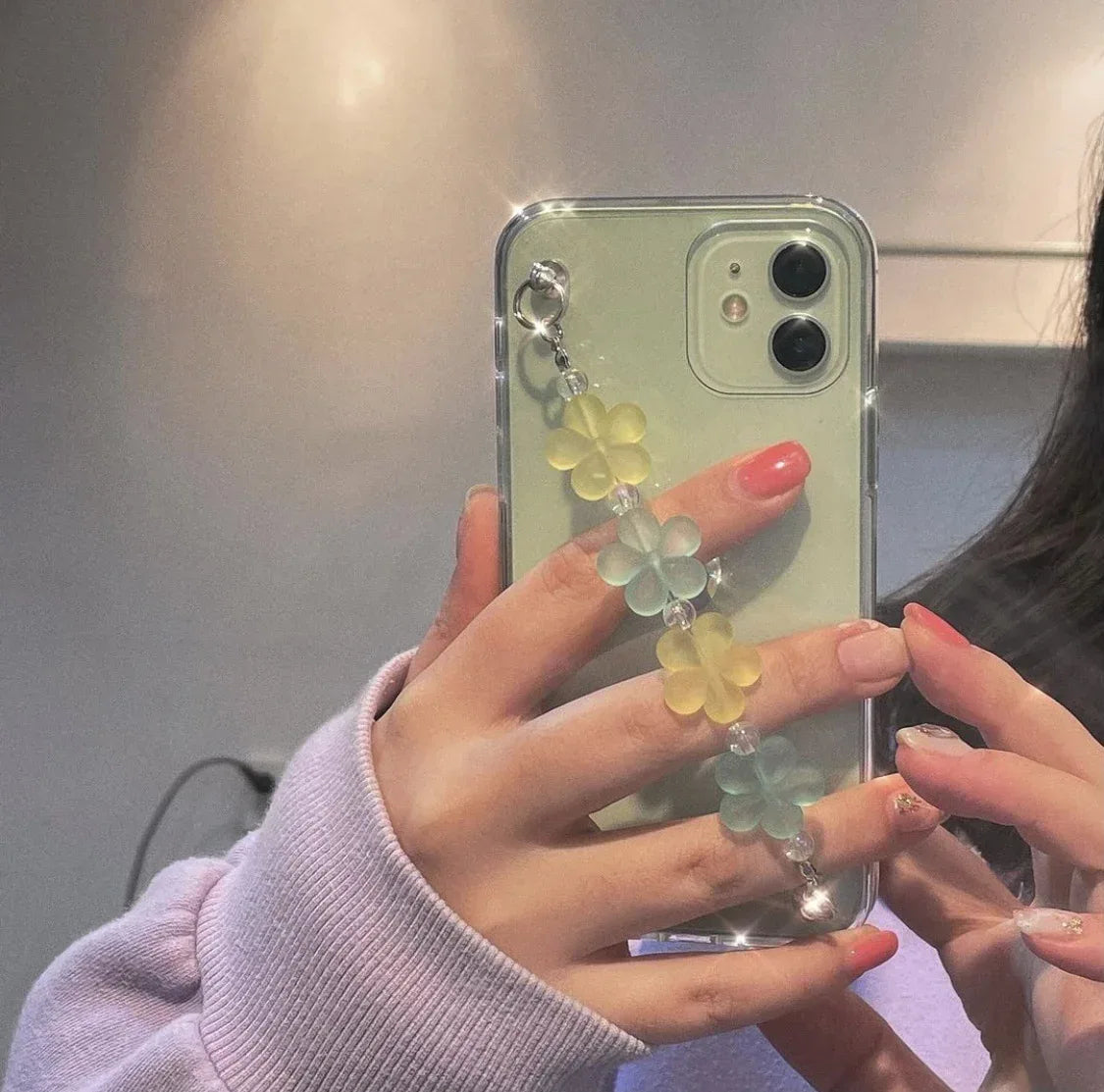 korean-wind-butterfly-bracelet-iphone-case - Viexta
