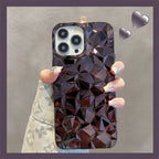 High-grade Diamond Grid Electroplated Silicone Drop-resistant for IPhone - Viexta