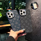 Luminous Carbon Fiber Grain Magnetic iPhone Case - Viexta