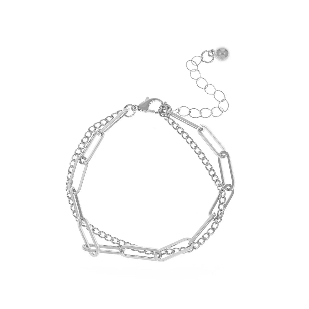 18k French Double-layer Bracelet For Women - Viexta