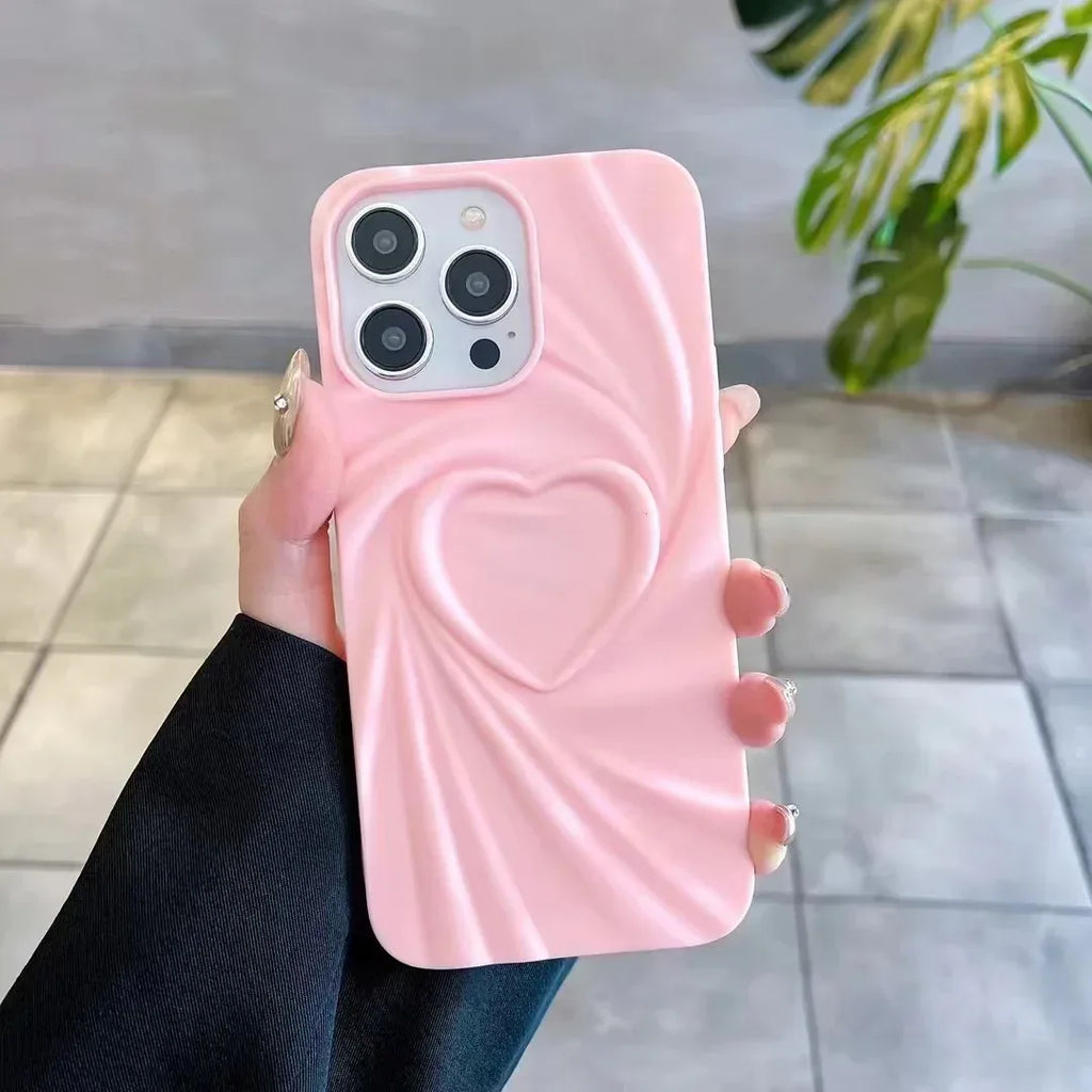 pleated-love-iphone-case - Viexta