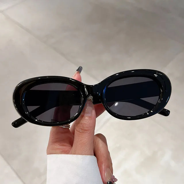 Retro Oval Sunglass
