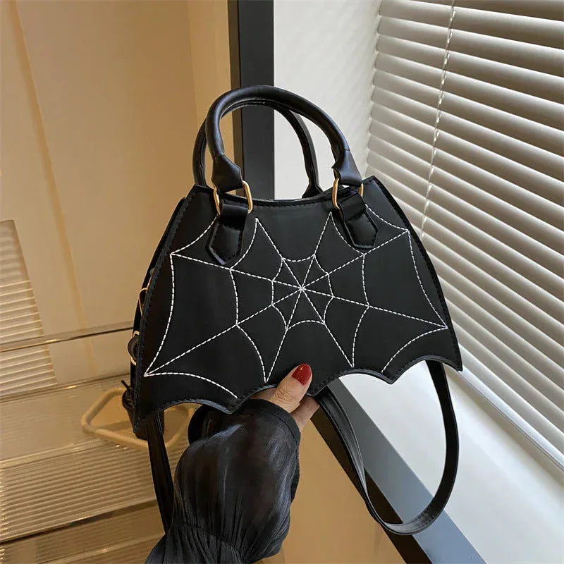 halloween-spider-web-saddle-bags - Viexta
