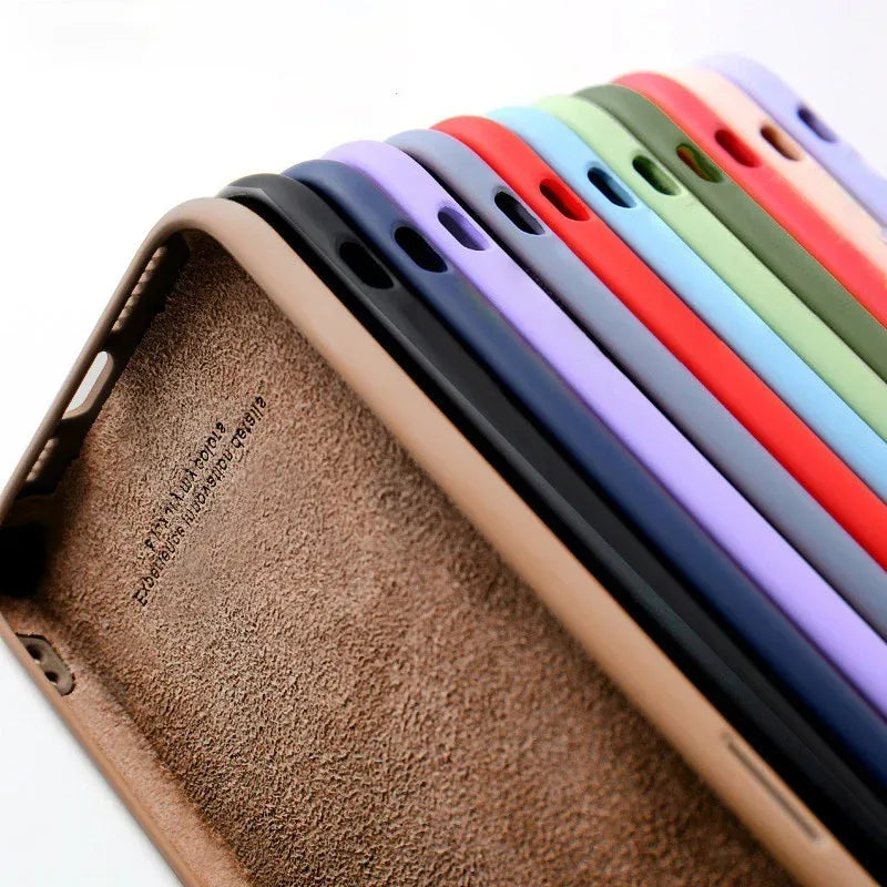 Straight Edge Silicone iPhone Case - Viexta