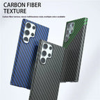 Carbon Fiber Hard Shell Samsung S Series Phone Case - Viexta