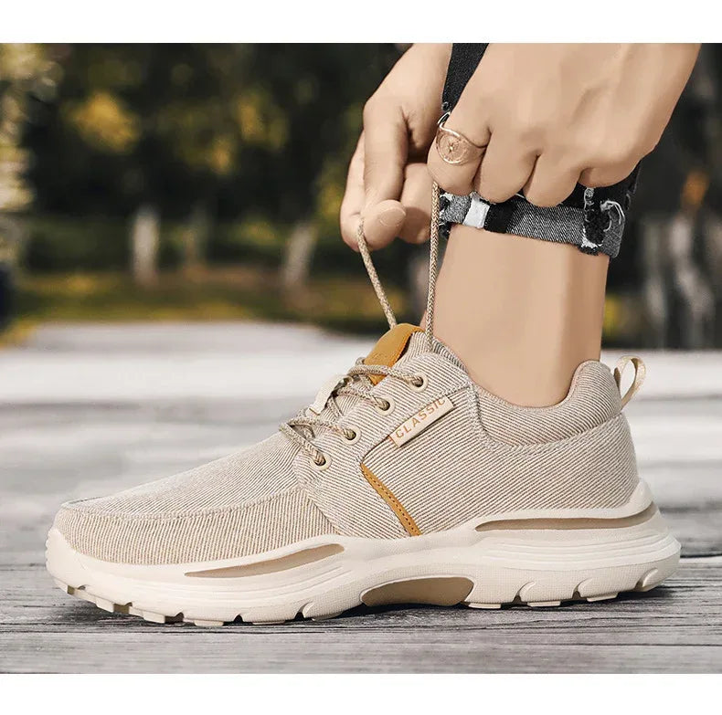 Large Size Canvas Outdoor Sports Shoes - Viexta