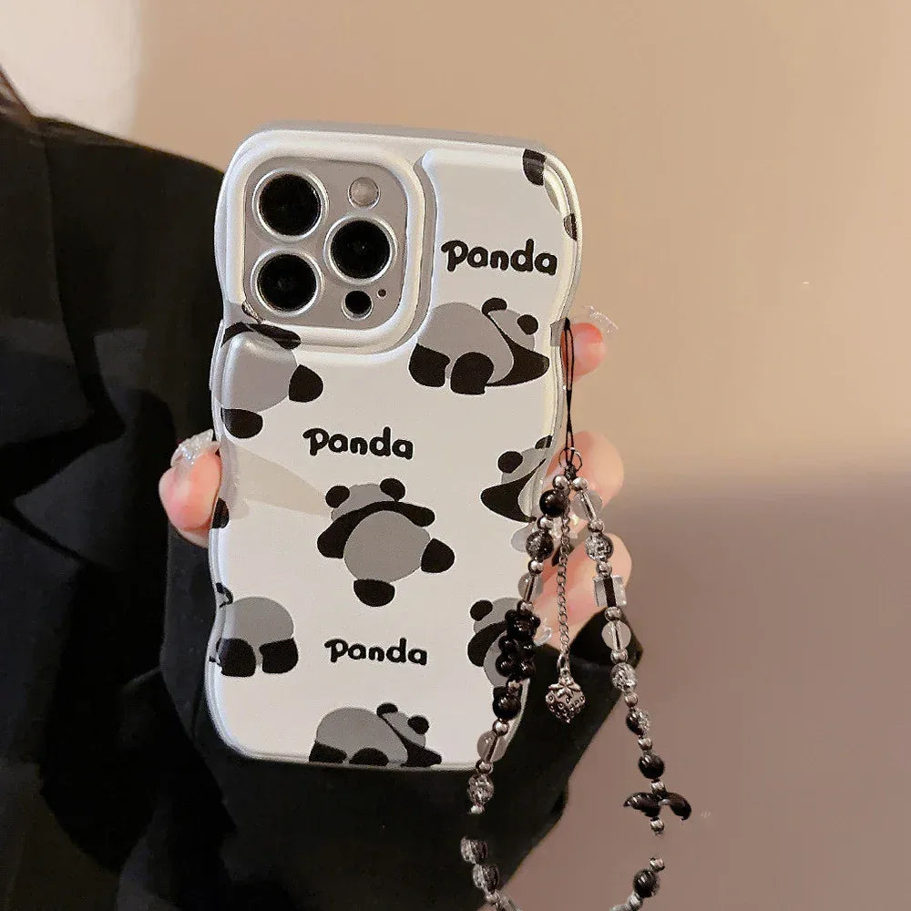 Full Screen Cute Panda Iphone Case - Viexta