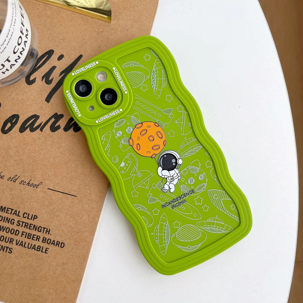 Wave Pattern Printing iPhone Case - Viexta