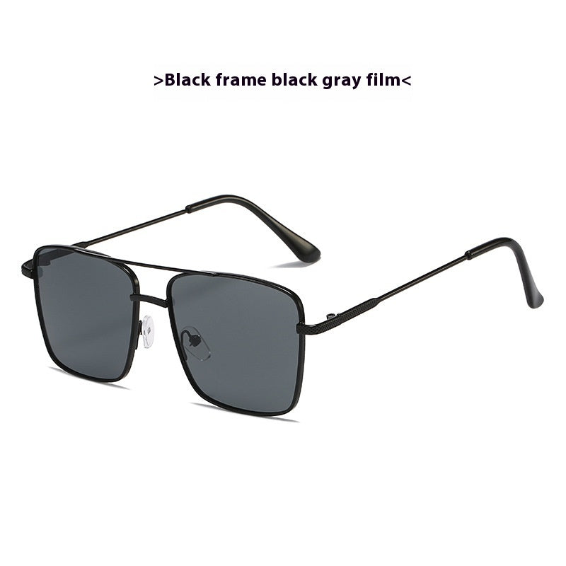 Metal Frame Sunglasses Retro Lens