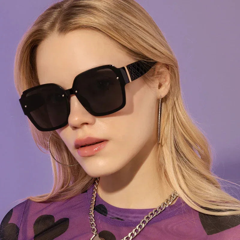 New Trend Square Rice Nail Sunglasses - Viexta