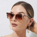Women's square-frame Sunglasses - Viexta